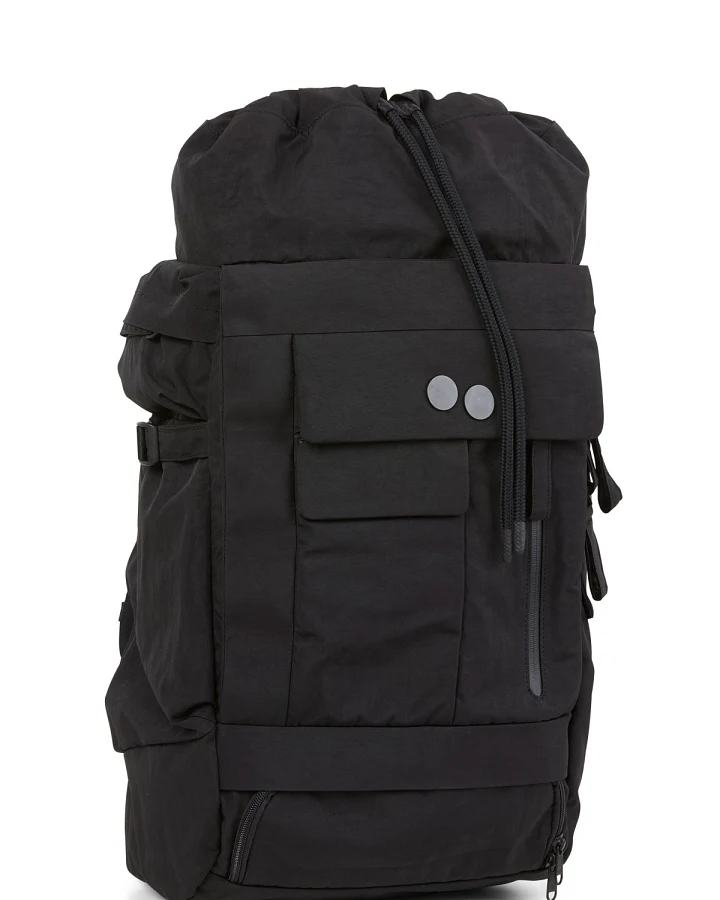 Rucksack Blok Medium Crinkle Black