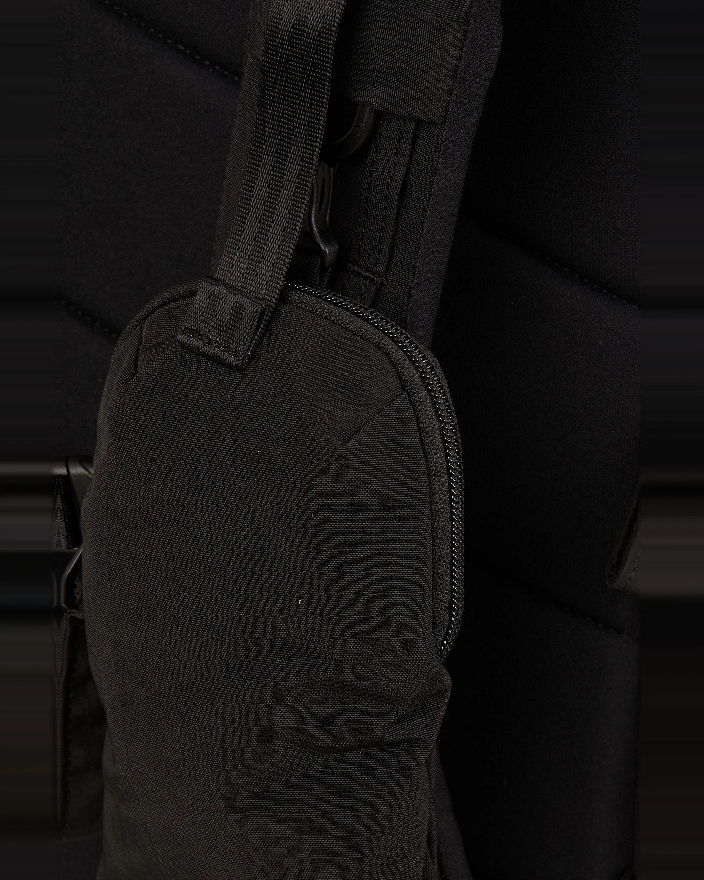Rucksack Blok Medium Crinkle Black – Ansicht 4