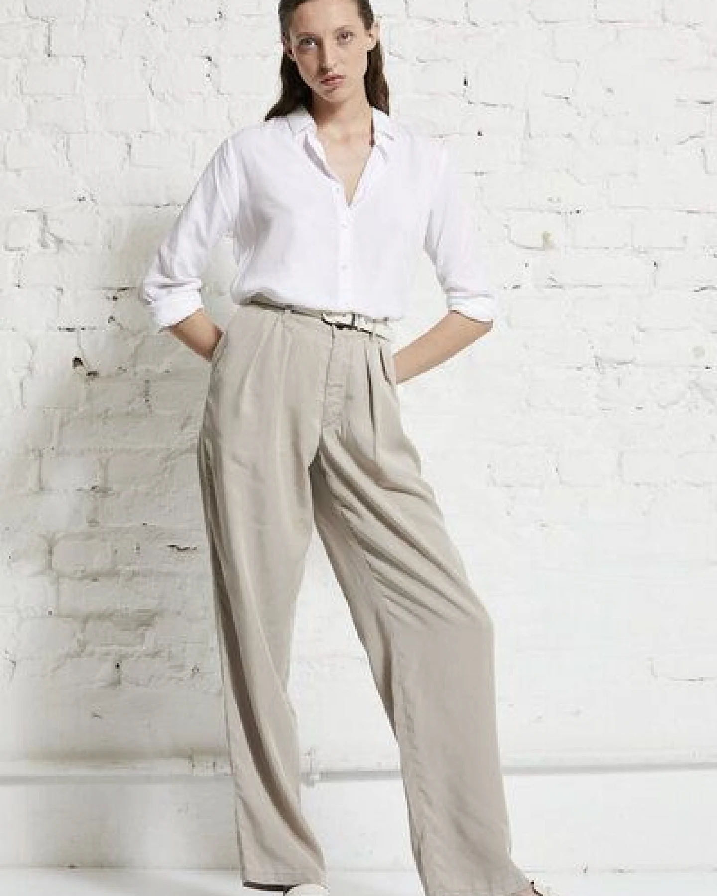 Wunderwerk Damenhose aus 100% Lyocell (TENCEL) "Colette twill" – Ansicht 2