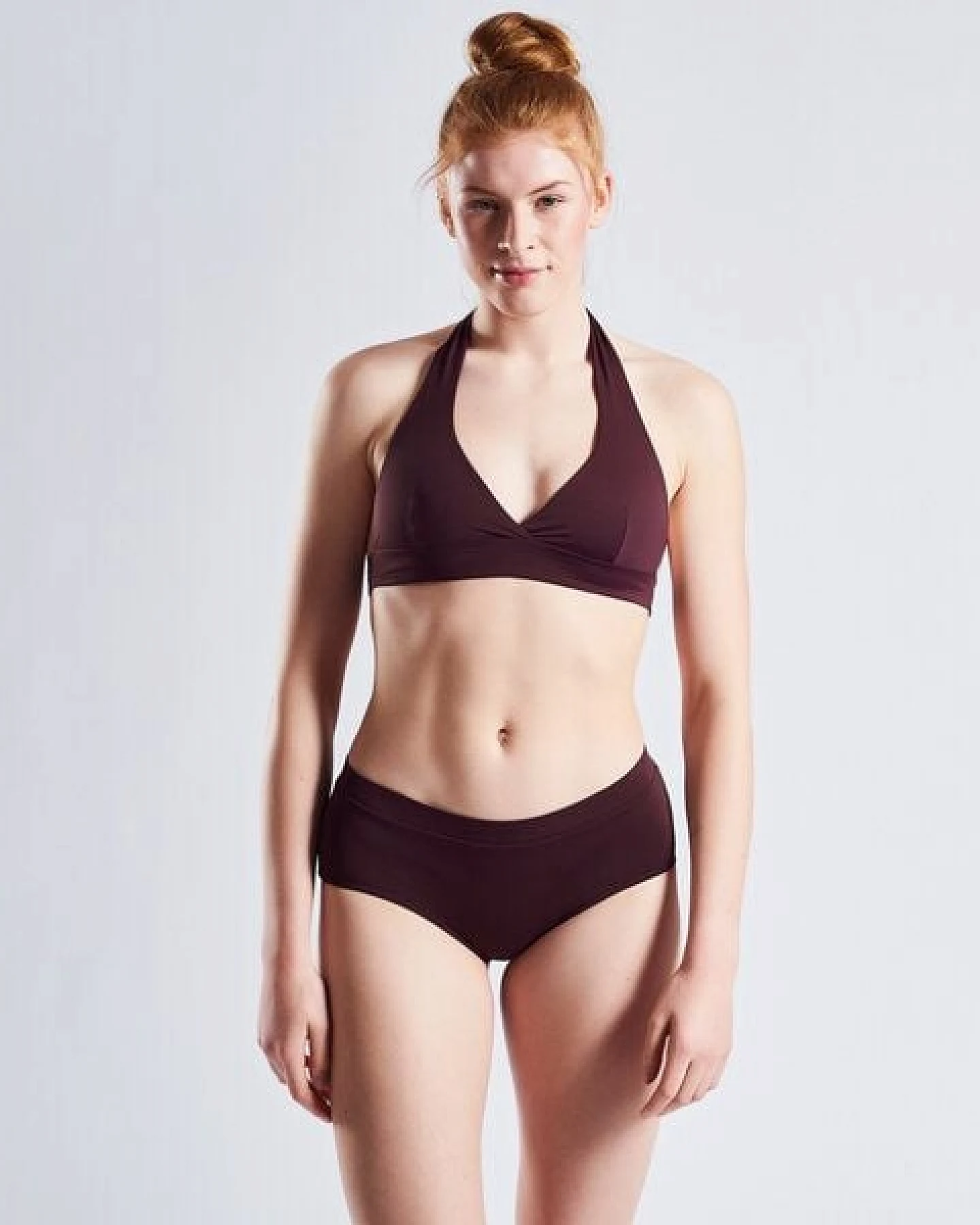 MYMARINI Wendbares Neckholder Top mit Shape-Effect aus ECONYL – Ansicht 4
