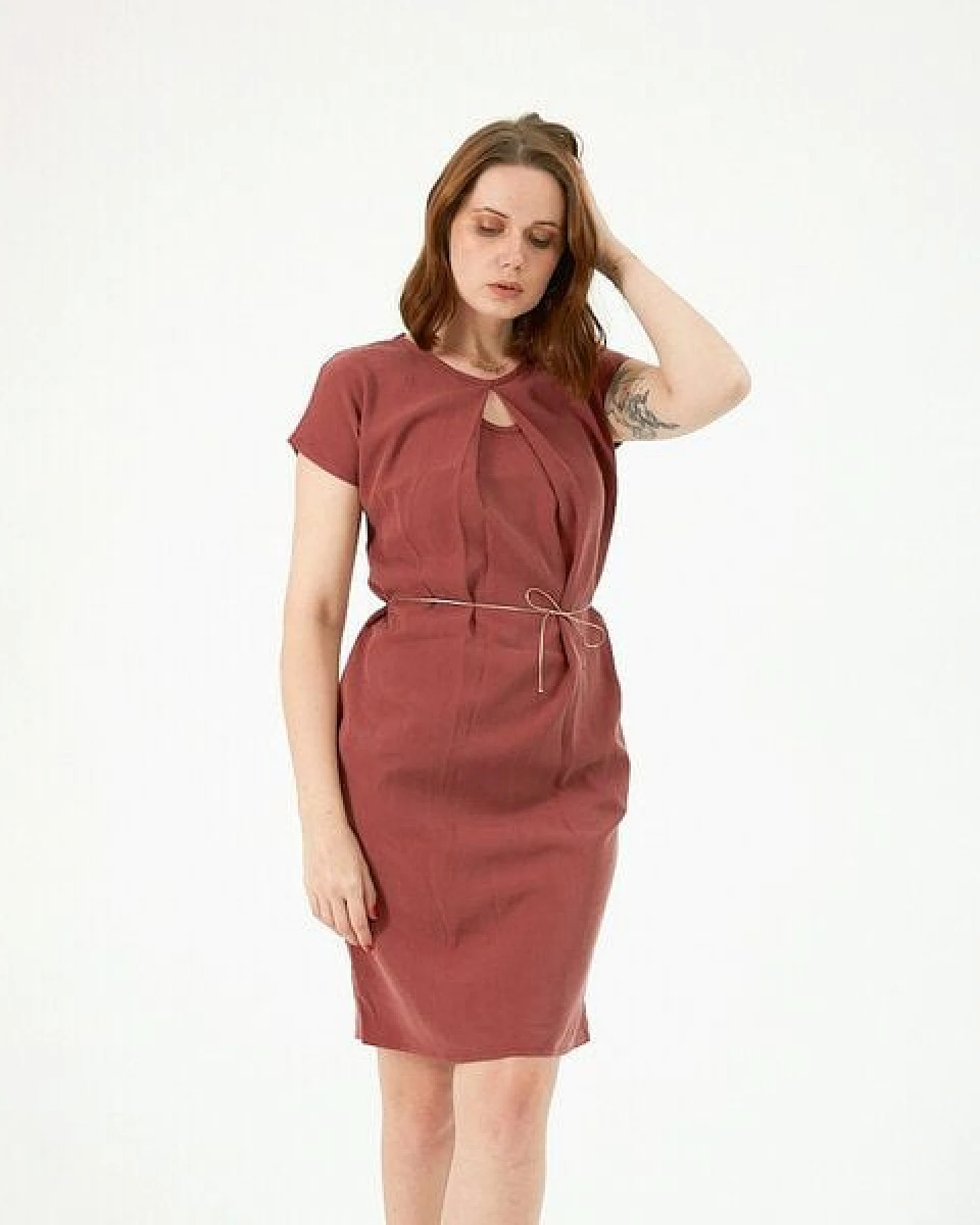 WiDDA berlin TENCEL Kleid Soul Explosion in zwei frischen Farben – Ansicht 3