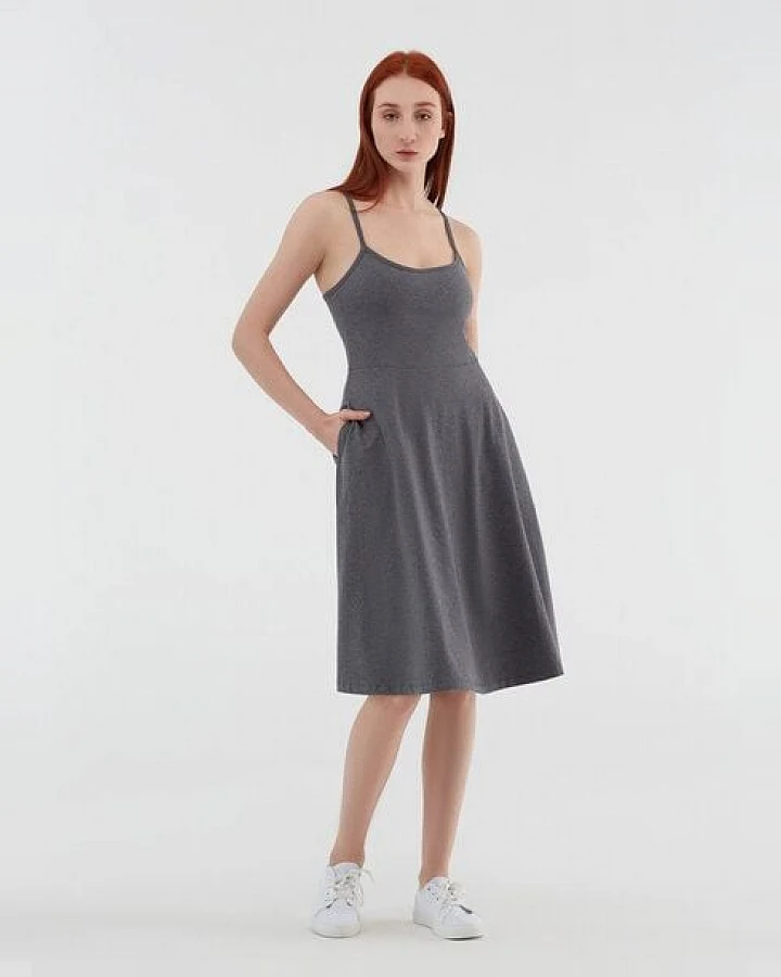 Leela Cotton Damen Trägerkleid Bio-Baumwolle