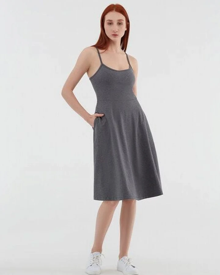 Leela Cotton Damen Trägerkleid Bio-Baumwolle
