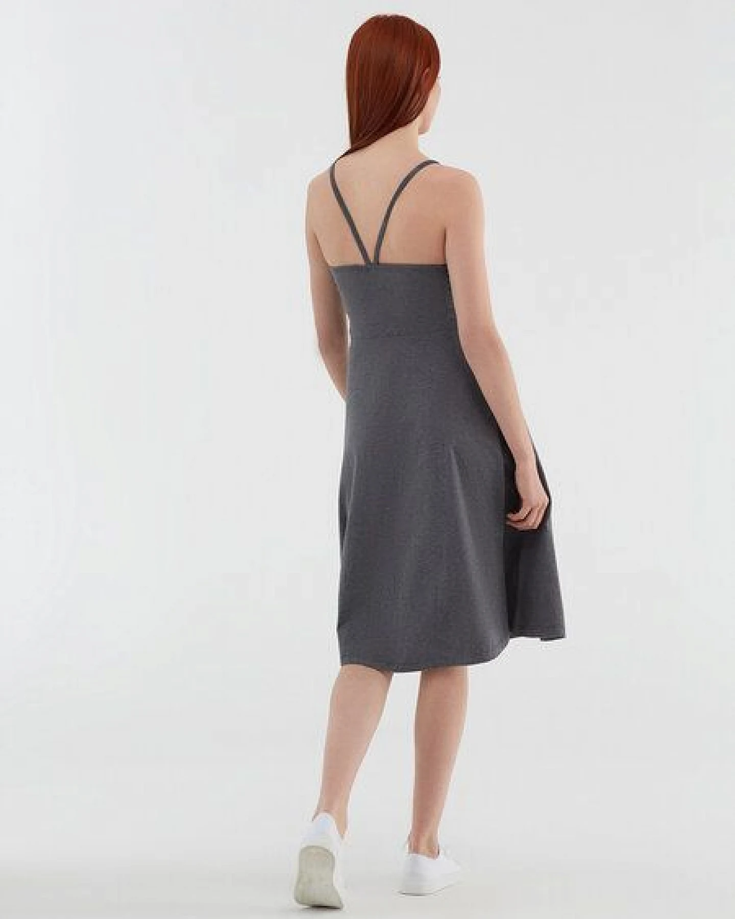 Leela Cotton Damen Trägerkleid Bio-Baumwolle – Ansicht 2