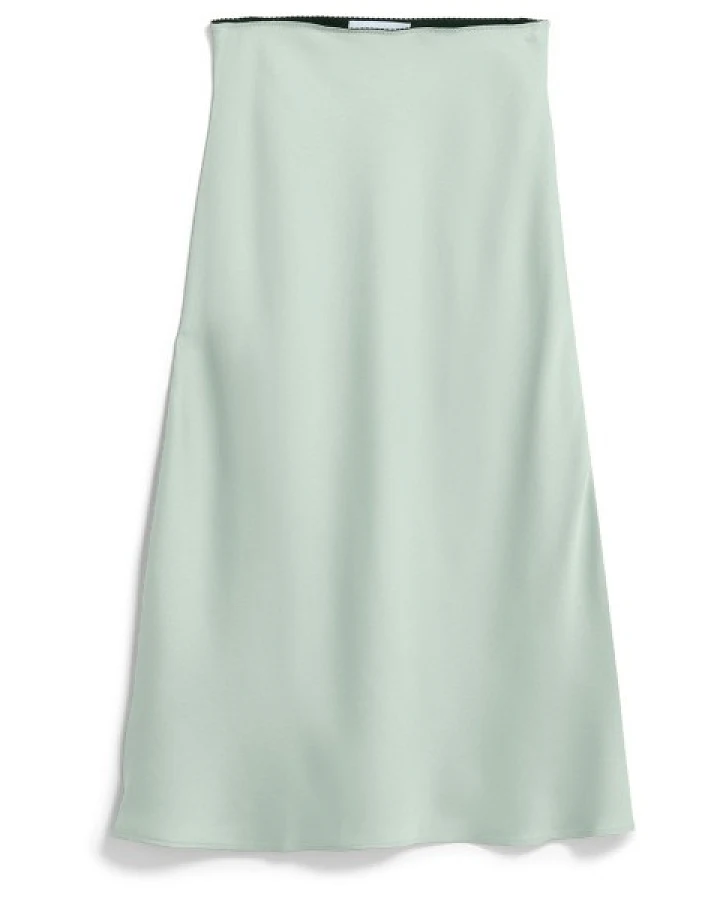 Produktseite: ARMEDANGELS - Women's Lenovaa Satin Slip-Skirt - Rock Gr XS grau