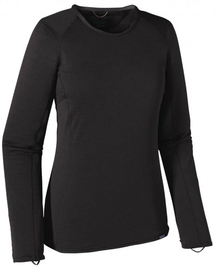 Patagonia - Women's Capilene Thermal Weight Crew - Kunstfaserunterwäsche Gr L schwarz