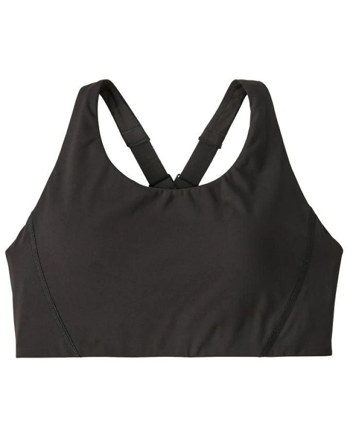 Patagonia - Women's Shadowlite Mid Impact Adjustable Bra - Sport-BH Gr XS schwarz