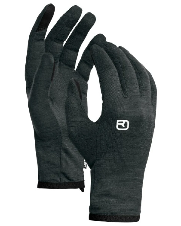 Ortovox - Women's 185 Rock'N'Wool Glove Liner - Handschuhe Gr S schwarz