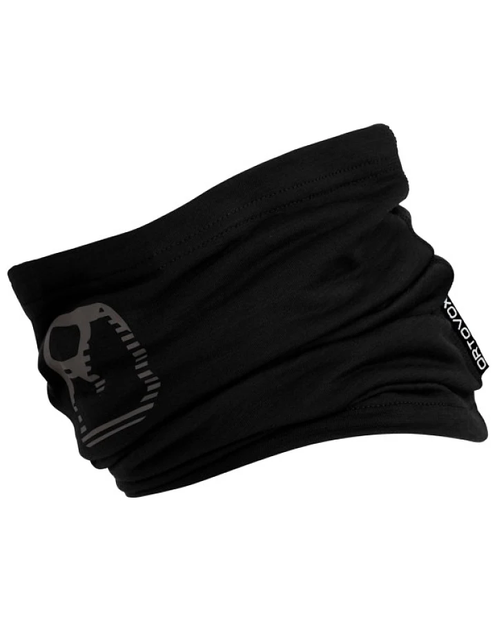 Ortovox - 120 Cool Tec Logo Neckwarmer - Halstuch Gr One Size schwarz