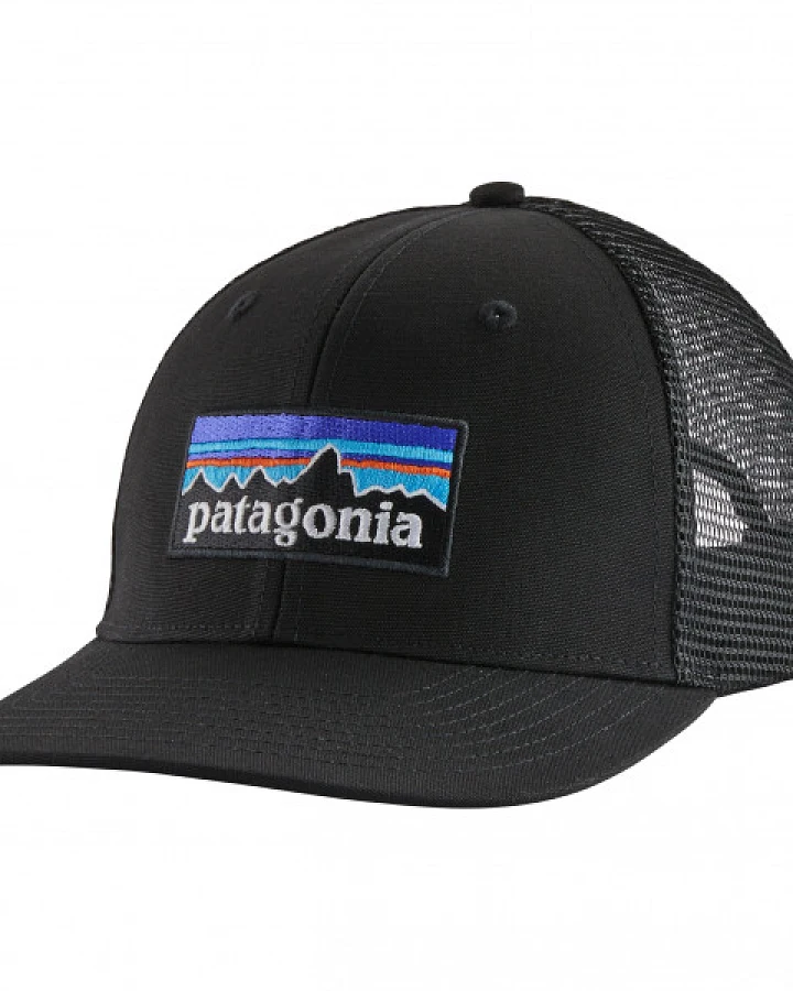 Patagonia - P-6 Logo Trucker Hat - Cap Gr One Size schwarz