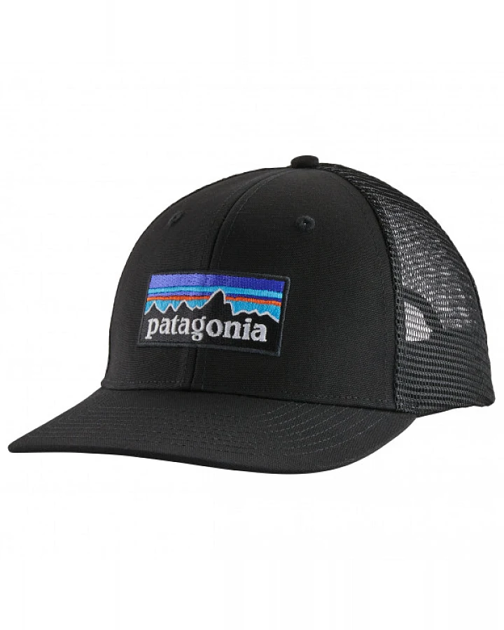 Patagonia - P-6 Logo Trucker Hat - Cap Gr One Size schwarz