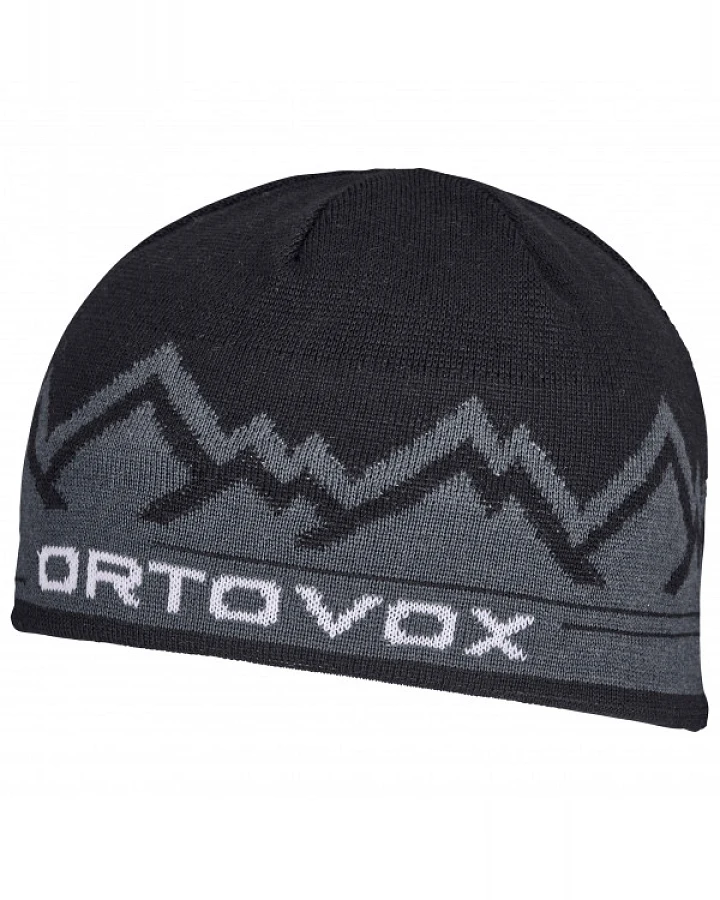 Ortovox - Peak Beanie - Mütze Gr 50-56 cm schwarz