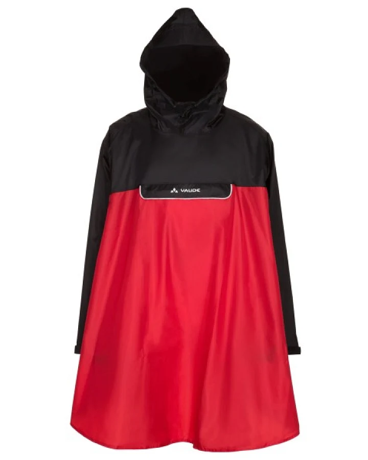 Vaude - Valero Poncho - Hardshelljacke Gr M rot