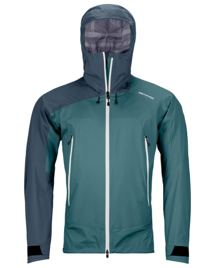 Ortovox - Westalpen 3L Light Jacket - Regenjacke Gr M türkis/blau