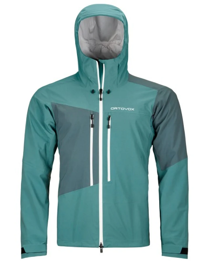Ortovox - Westalpen 3L Jacket - Regenjacke Gr S türkis
