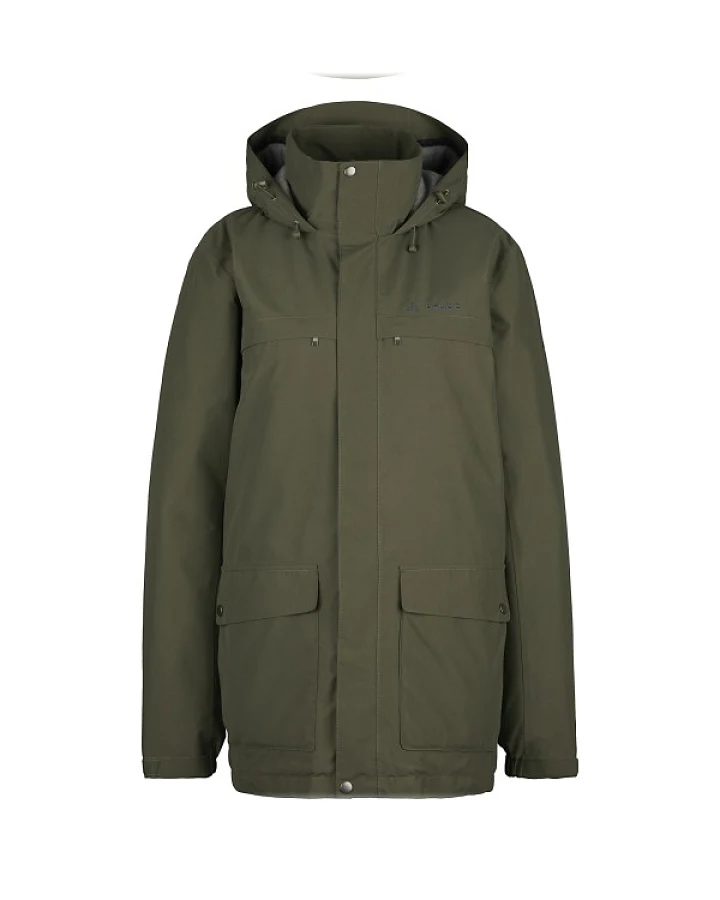 Vaude - Pellice Wool Parka - Mantel Gr 3XL oliv