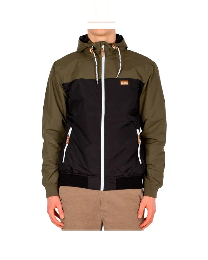 Iriedaily - Auf Deck Jacket - Regenjacke Gr S braun/schwarz