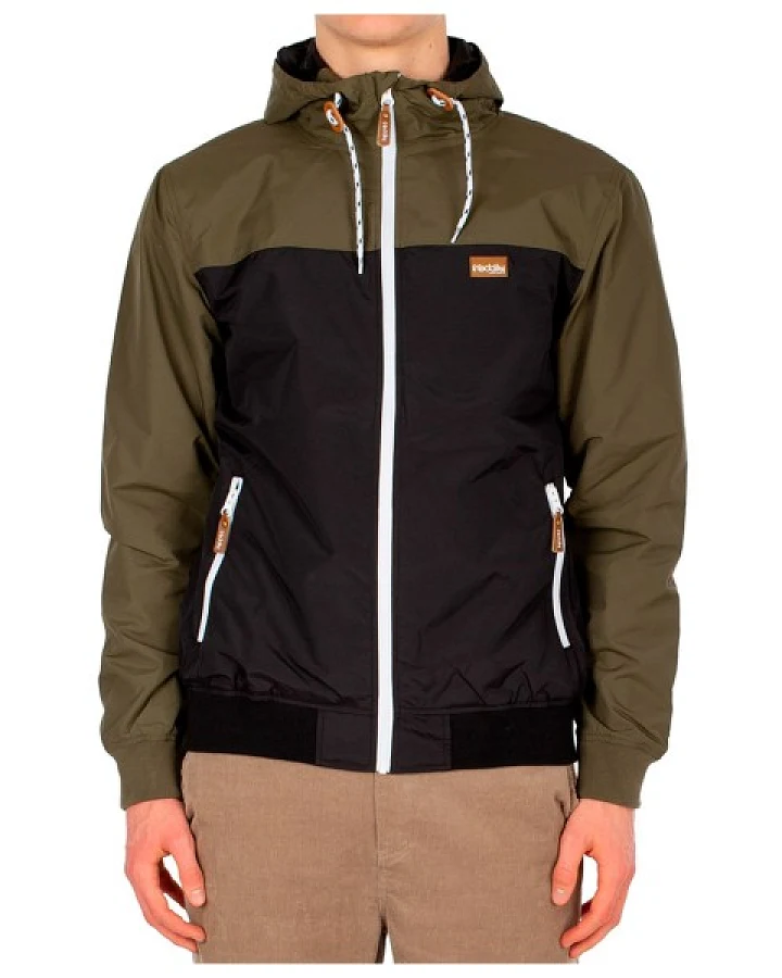 Iriedaily - Auf Deck Jacket - Regenjacke Gr S braun/schwarz
