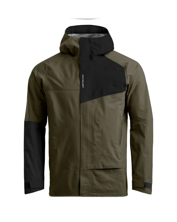Ortovox - Seceda 3L Jacket - Hardshelljacke Gr M oliv