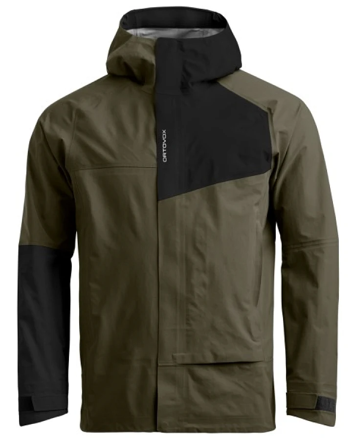 Ortovox - Seceda 3L Jacket - Hardshelljacke Gr M oliv