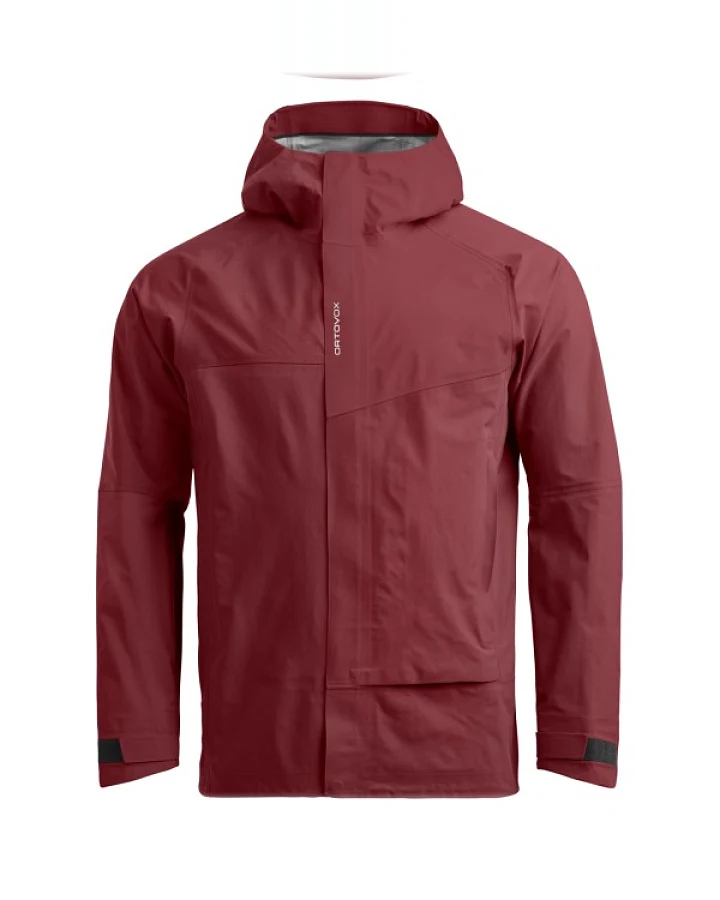 Ortovox - Seceda 3L Jacket - Hardshelljacke Gr S rot