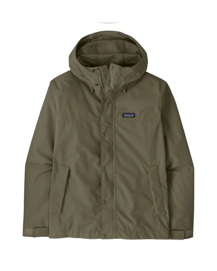 Patagonia - Outdoor Everyday Rain Jacket - Regenjacke Gr M oliv
