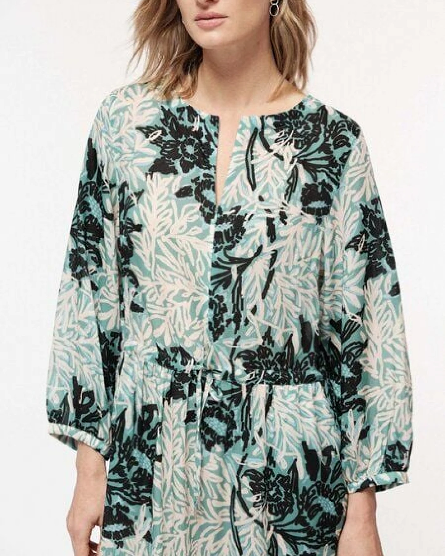 LANIUS Midikleid Print Vintage Flower – Ansicht 4