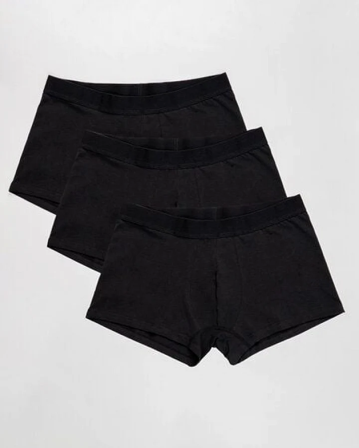 Honest Basics Boxershorts 3er-Pack aus Bio- und recycelter Baumwolle