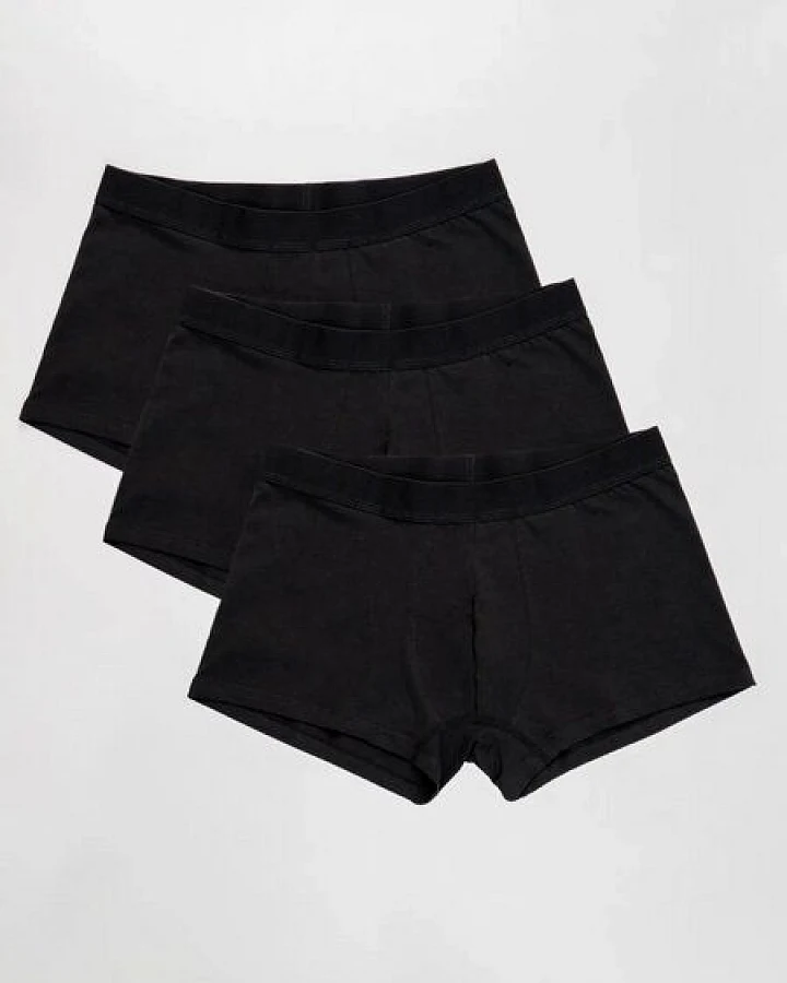 Honest Basics Boxershorts 3er-Pack aus Bio- und recycelter Baumwolle