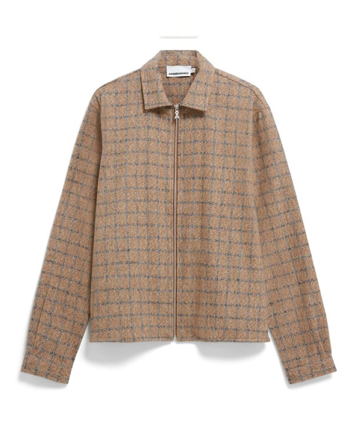 Produktseite: ARMEDANGELS - Pasaalo - Freizeitjacke Gr XL braun/beige