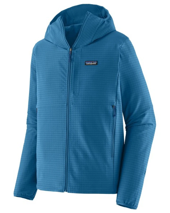 Patagonia - R1 Techface Hoody - Softshelljacke Gr S blau