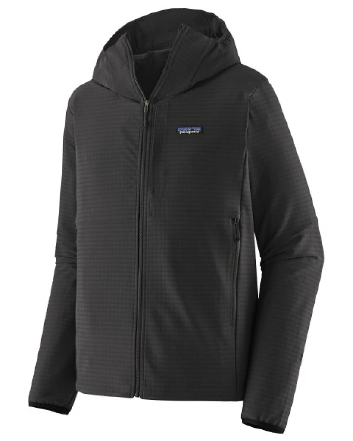 Patagonia - R1 Techface Hoody - Softshelljacke Gr S schwarz