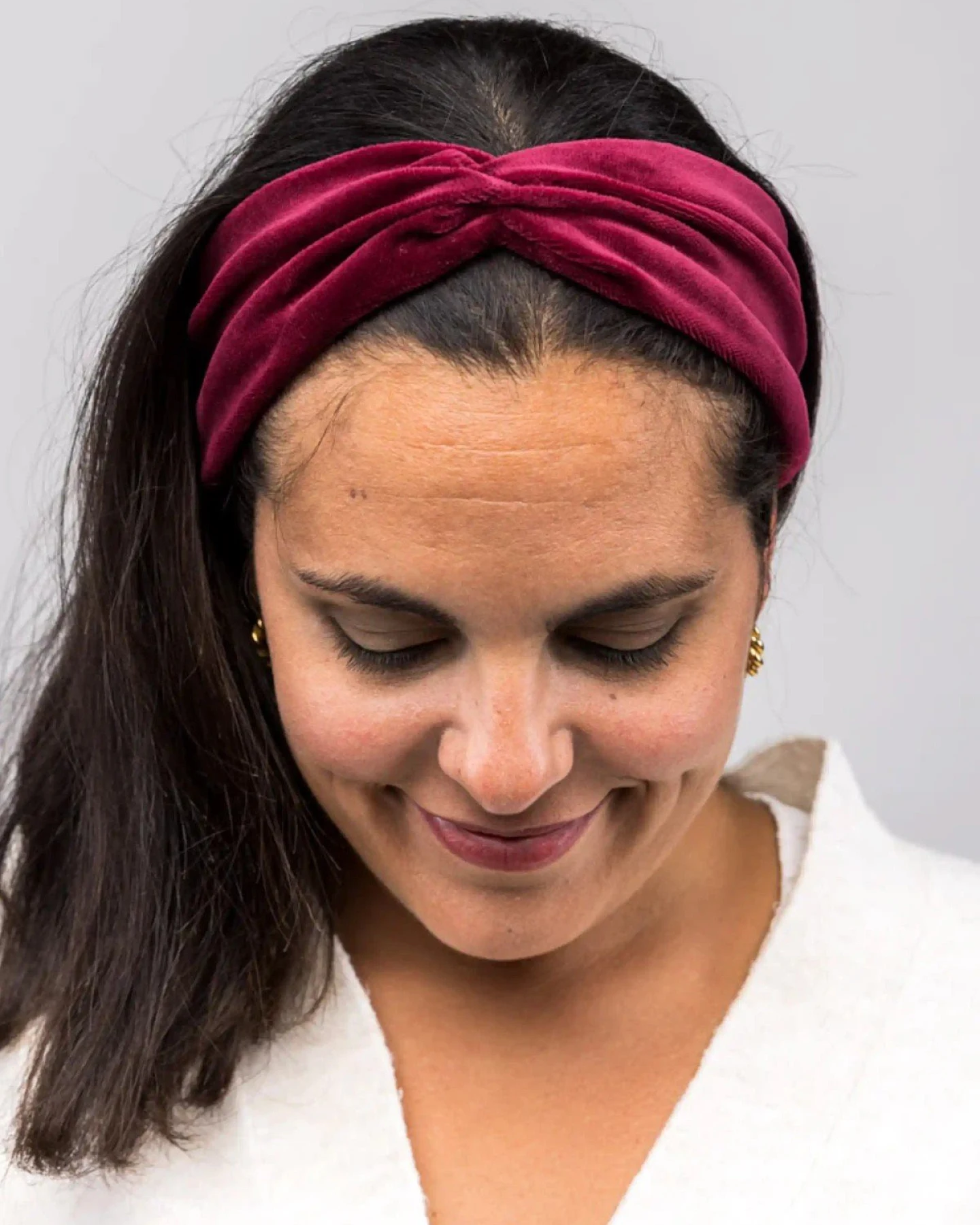 Haarband Bow Bio Samt – Ansicht 2