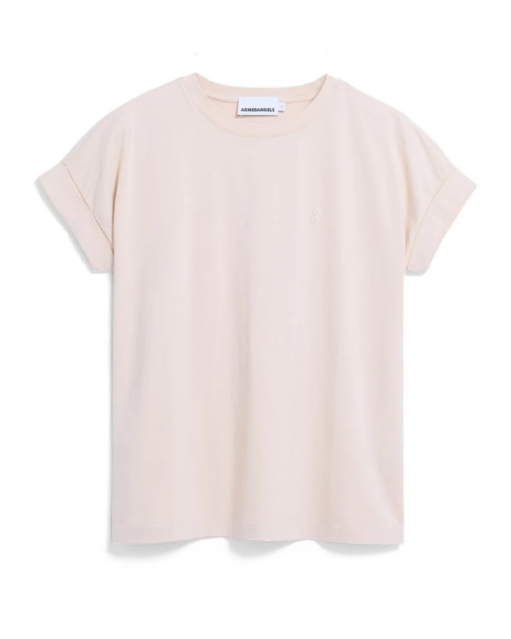 ARMEDANGELS - Women's Idaa Logo - T-Shirt Gr M weiß