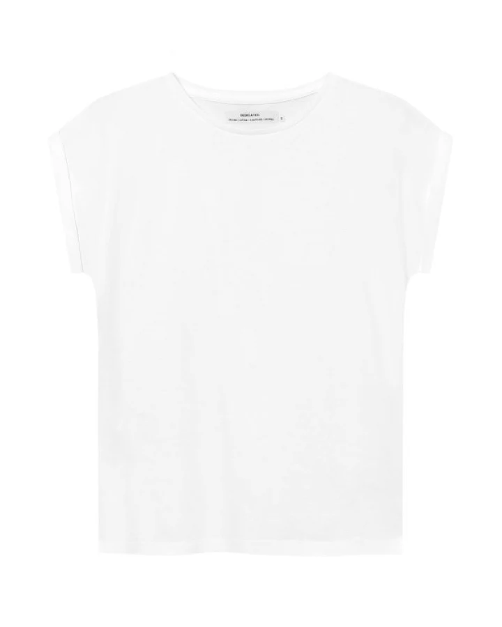 DEDICATED - Women's T-Shirt Visby Base Gr S weiß