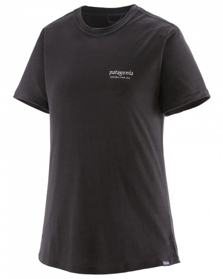 Patagonia - Women's Cap Cool Merino Graphic Shirt - Merinoshirt Gr XS schwarz