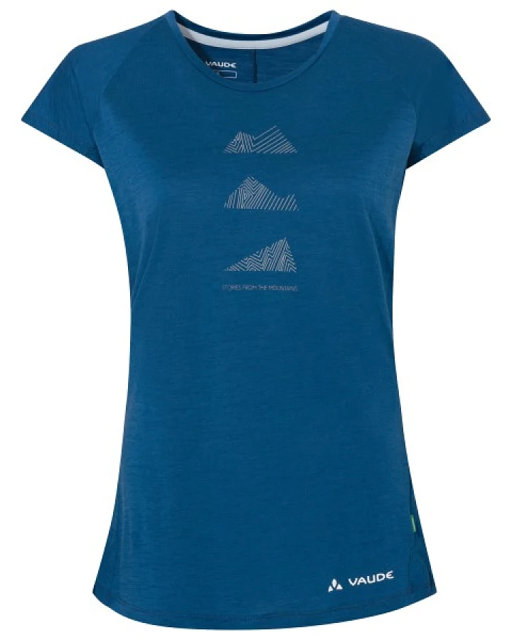 Vaude - Women's Tekoa Wool - Merinoshirt Gr 36 blau