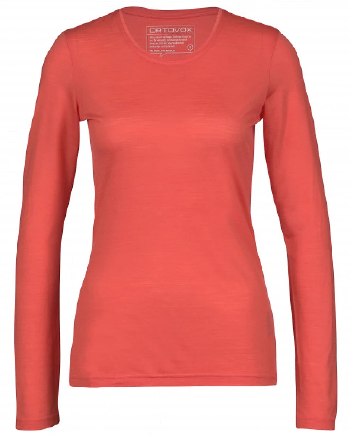 Ortovox - Women's 150 Cool Clean L/S - Merinoshirt Gr S rot