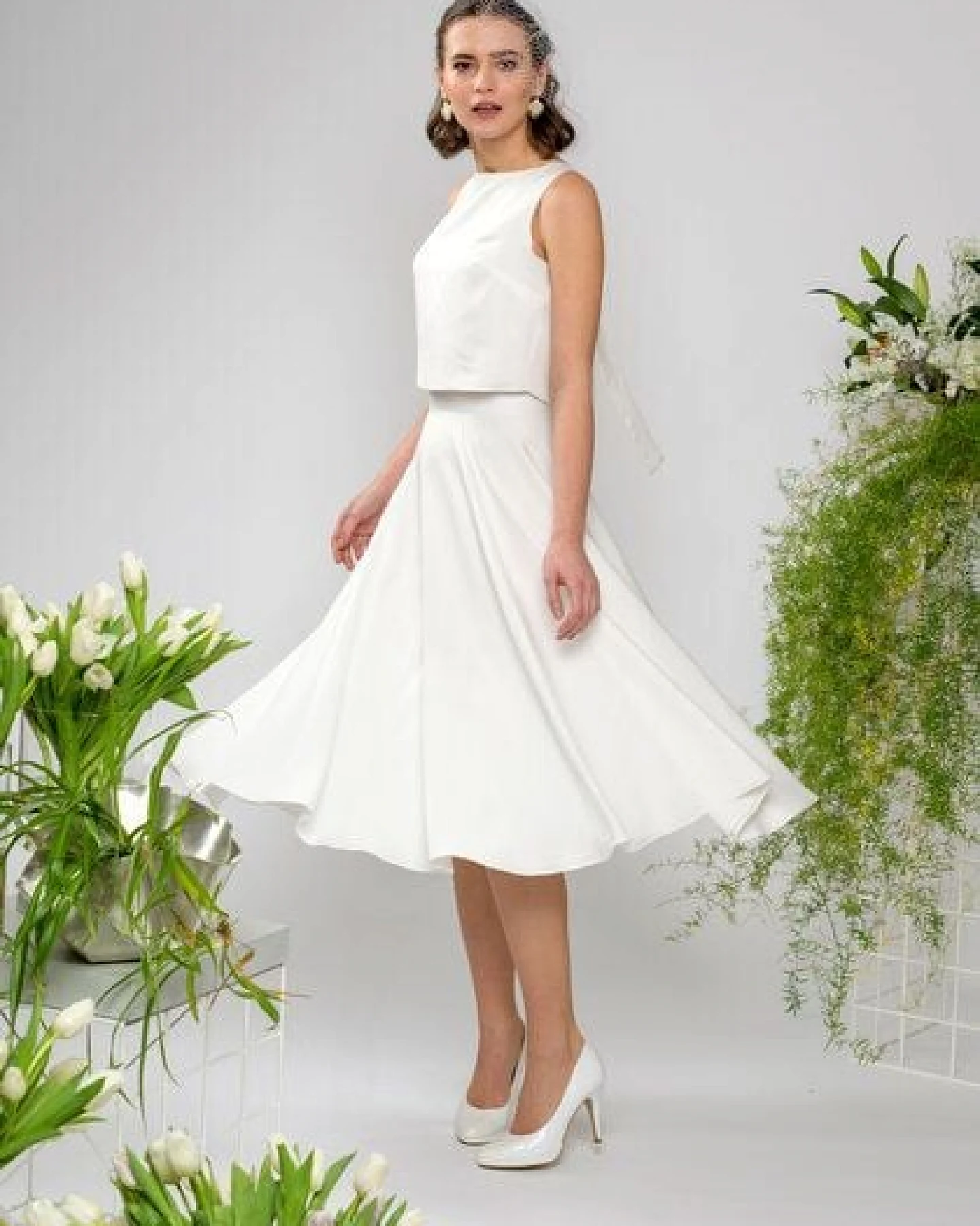 Atelier SNOW Zweiteiliges Brautkleid Freesia-Alyssien – Ansicht 3