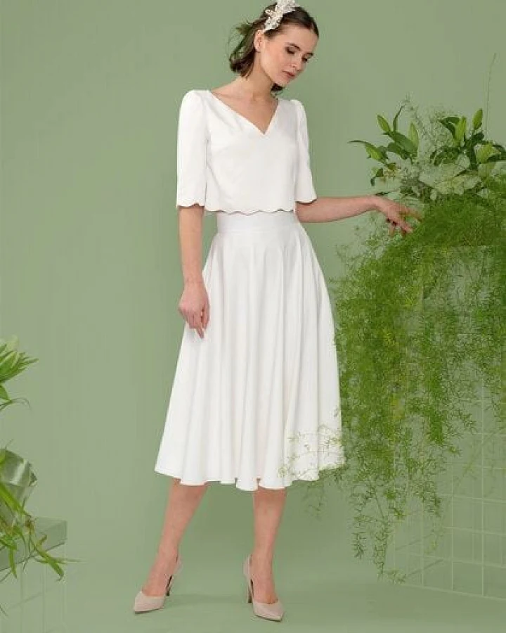 Atelier SNOW Zweiteiliges Brautkleid Peony-Alyssien