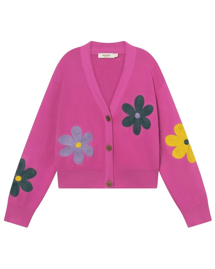 DEDICATED - Women's Cardigan Kanan - Pullover Gr XS rosa