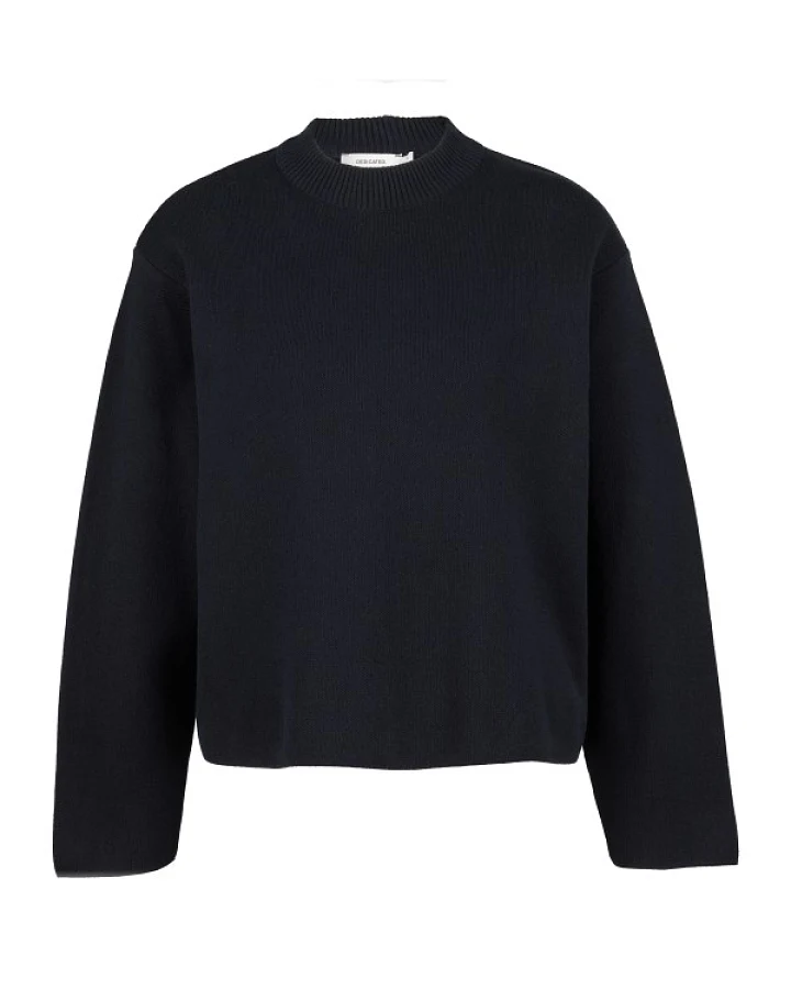 DEDICATED - Women's Sweater Limhamn Base - Pullover Gr XL schwarz