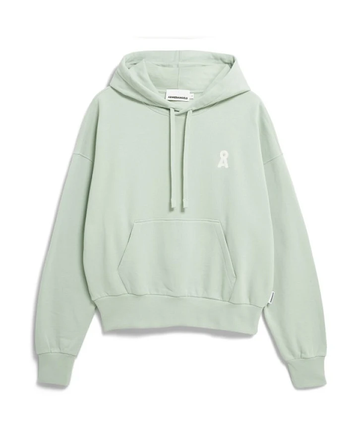 ARMEDANGELS - Women's Francisaraa - Hoodie Gr S grau/grün