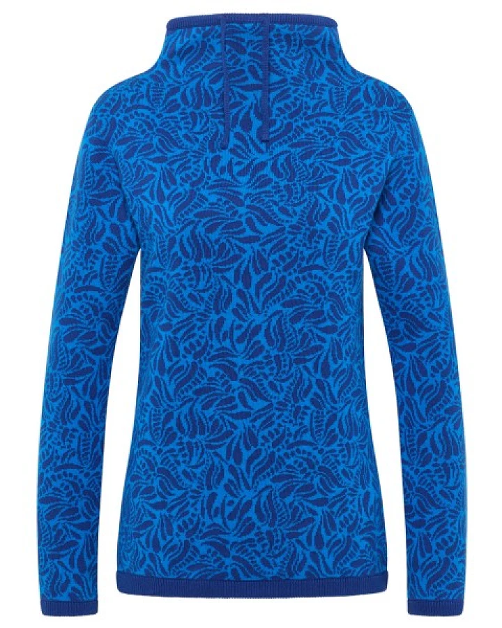 Tranquillo - Women's Jaquard-Pullover - Pullover Gr XS blau