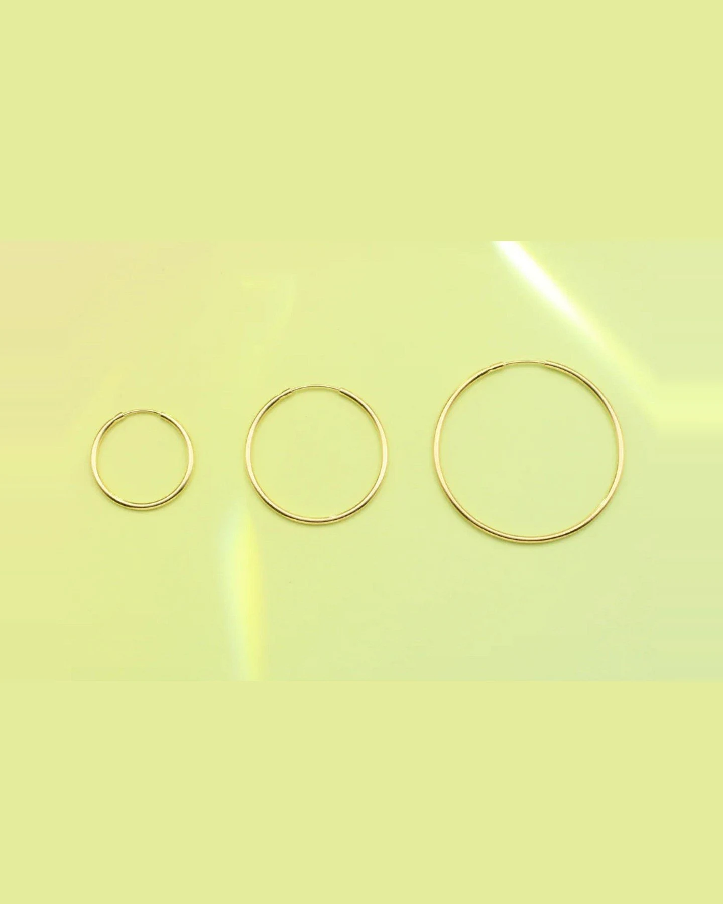 Creole Basic Hoop Gold – Ansicht 2