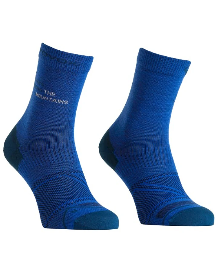 Ortovox - Alpine Light Comp Mid Socks - Wandersocken Gr 39-41 blau