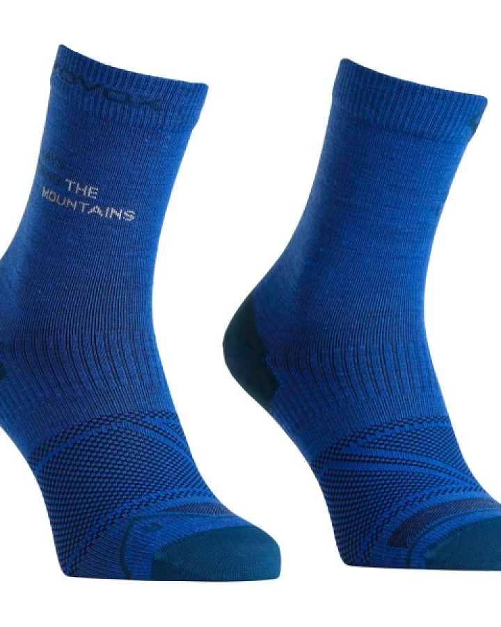 Ortovox - Alpine Light Comp Mid Socks - Wandersocken Gr 39-41 blau