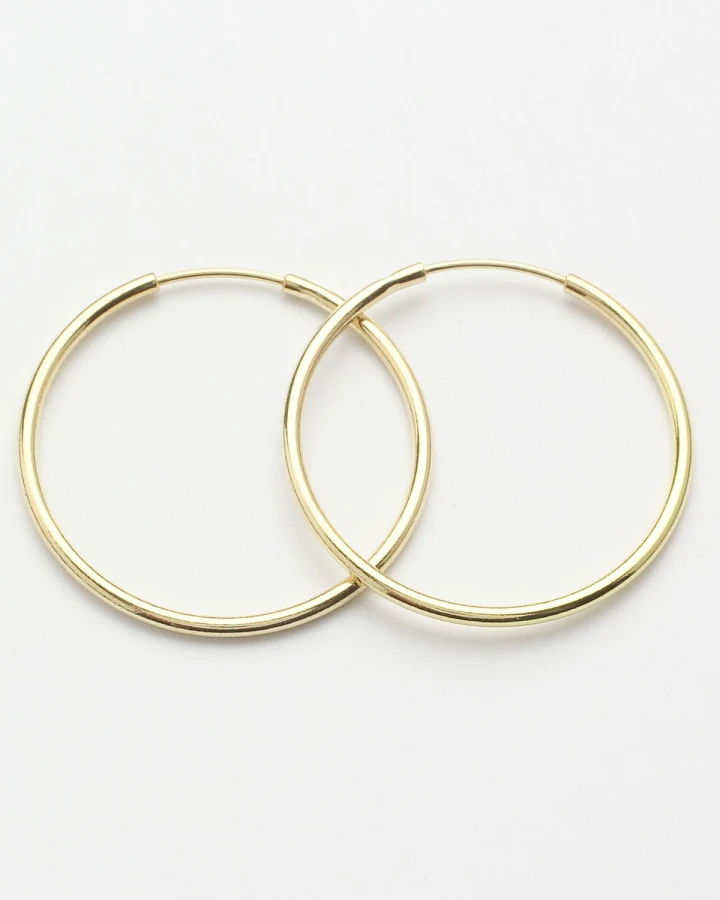 Creole Basic Hoop Gold