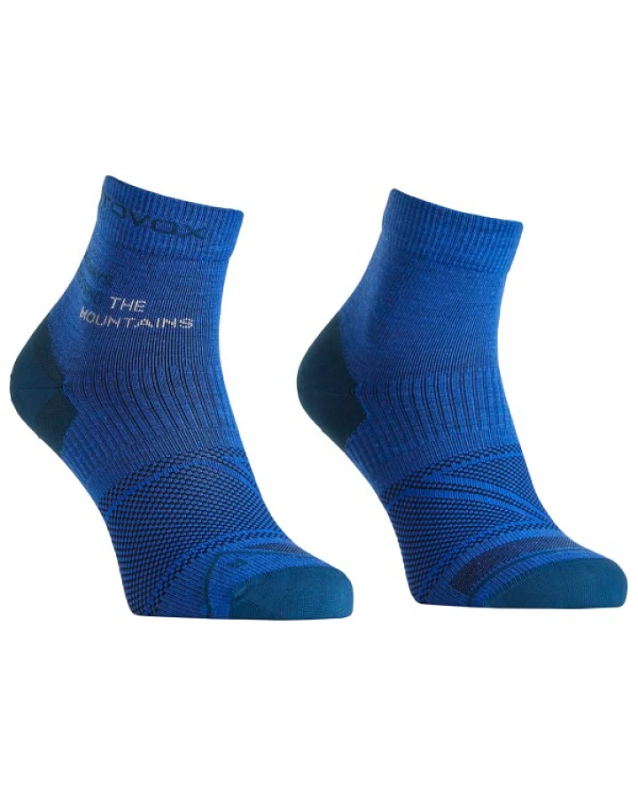 Ortovox - Alpine Light Quarter Socks - Wandersocken Gr 39-41 blau