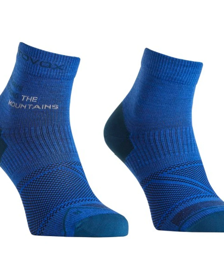 Ortovox - Alpine Light Quarter Socks - Wandersocken Gr 39-41 blau